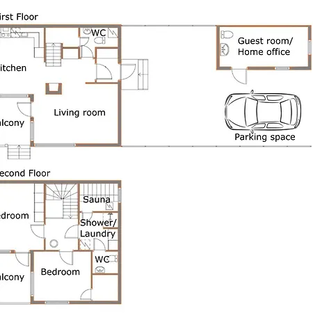 Apartamento Lakeside Retreat Near The University, With 2 Free Parking Spots
