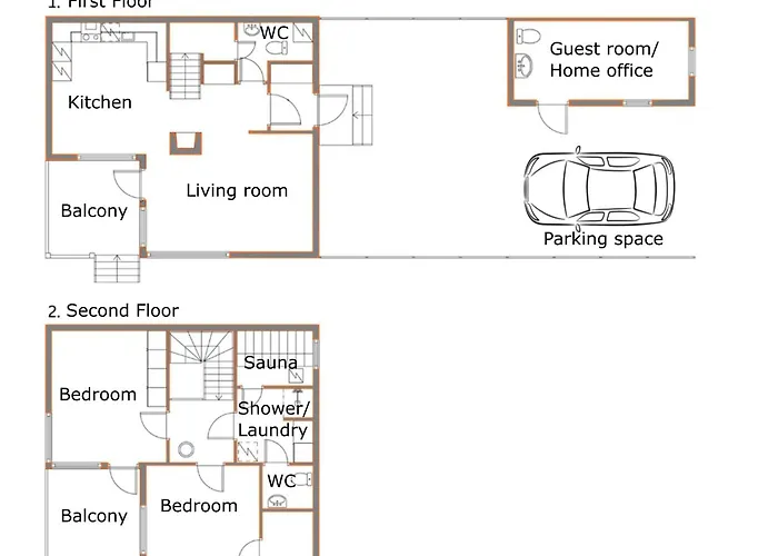 公寓 Lakeside Retreat Near The University, With 2 Free Parking Spots